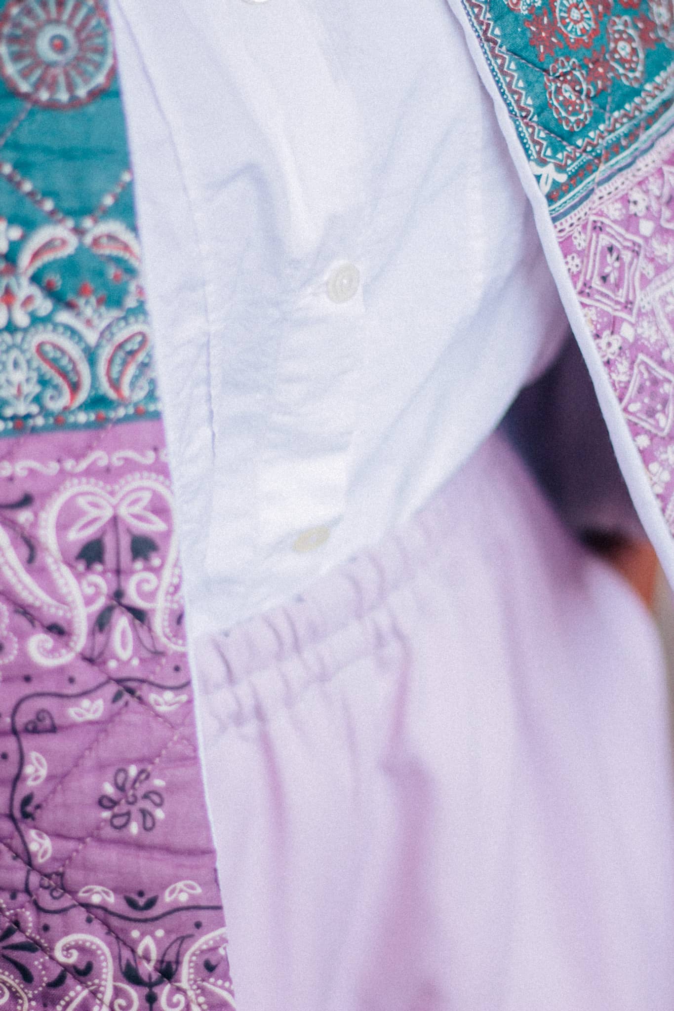 détail patron de couture pour femme