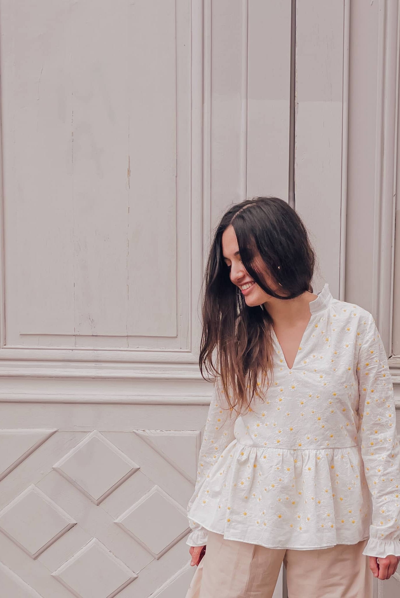 Silhouette patron pour femme maunamé avec la blouse Deepa