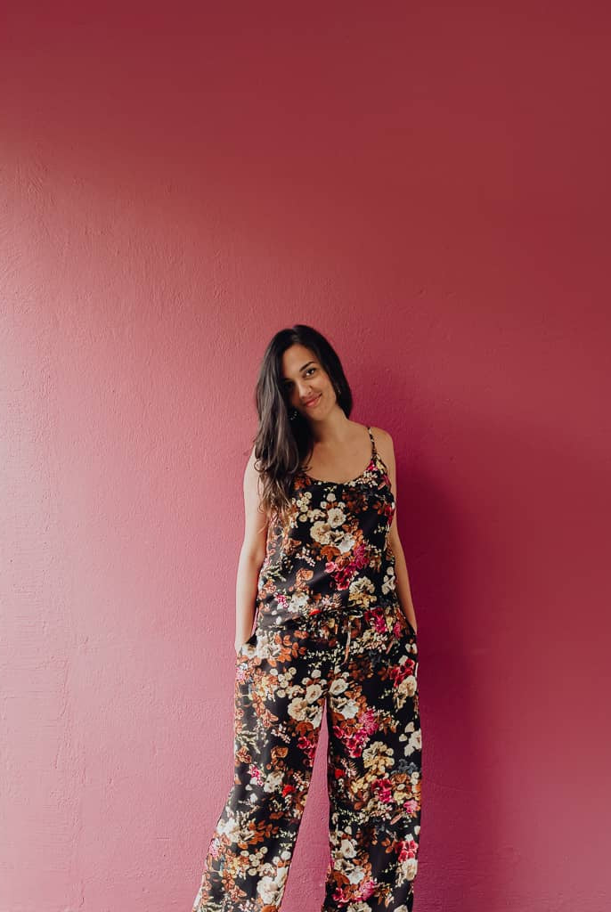 Silhouette de l'ensemble homewear Maunamé 2021