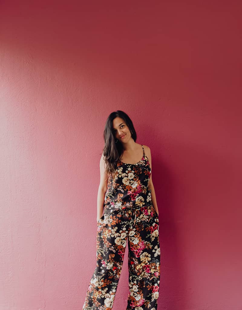 Silhouette de l'ensemble homewear Maunamé 2021